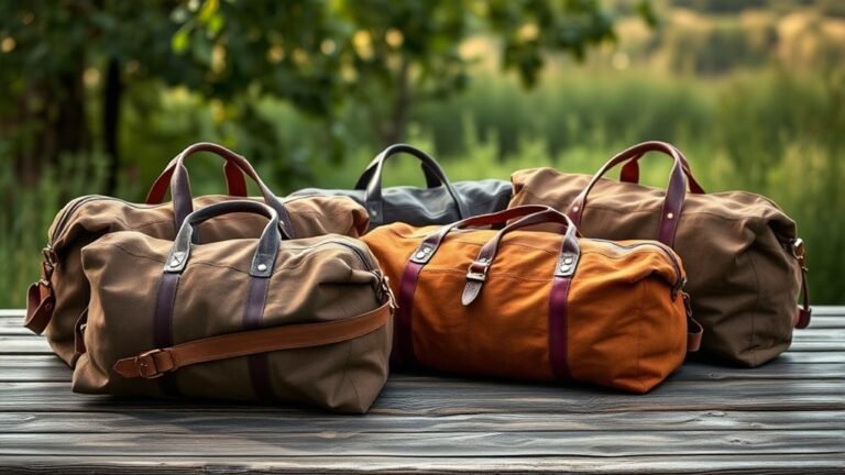 7 Best Waxed Canvas Duffel Bags top durable travel bags