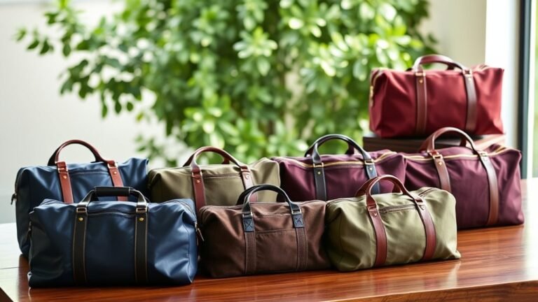 top garment duffel bags
