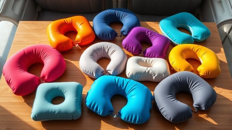 top inflatable travel pillows