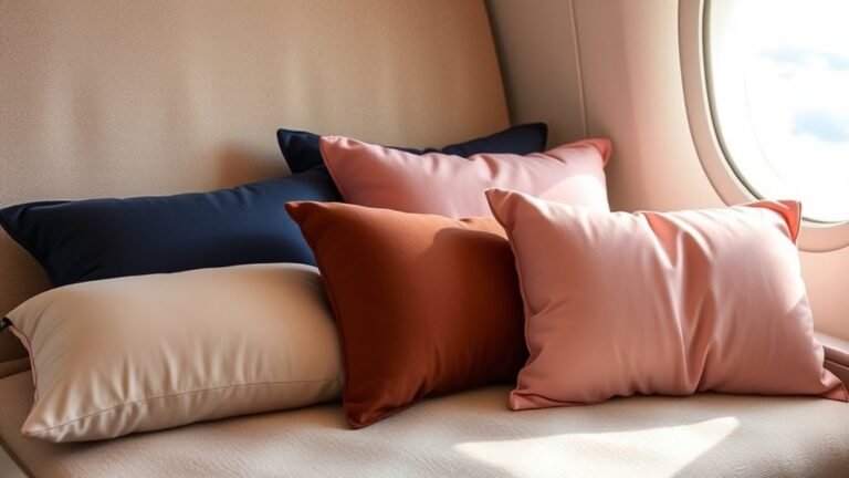 top j shaped travel pillows