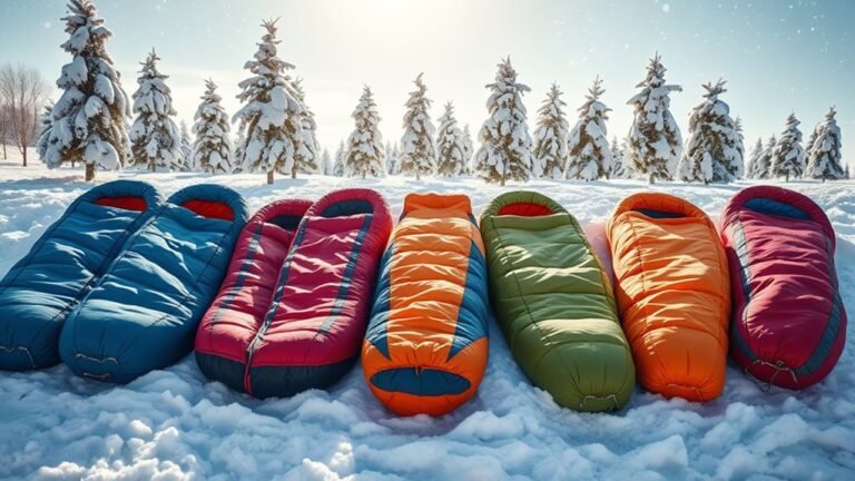 top rated cold weather sleeping bags