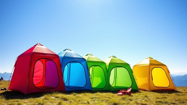 top rated portable camping shelters