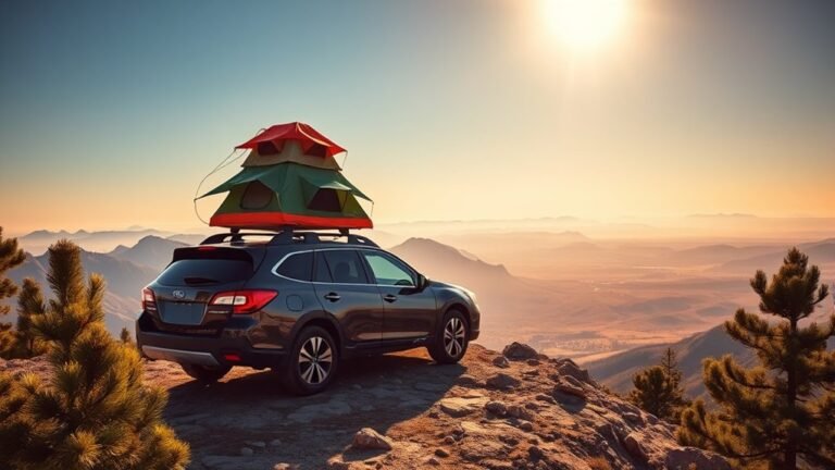 top subaru outback tents