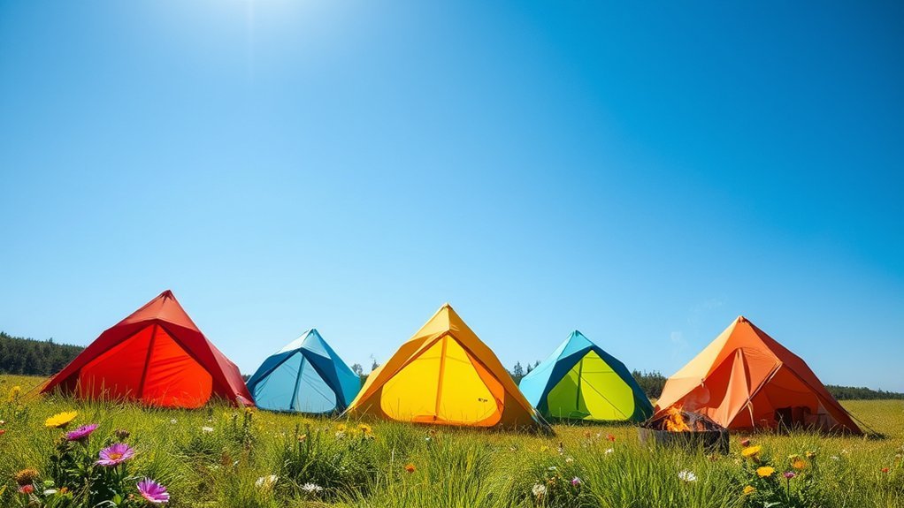 top summer camping tents