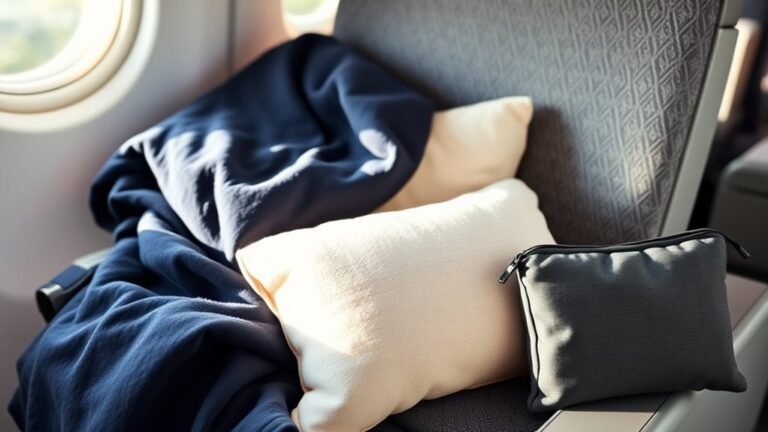3 Best Travel Blanket Pillow Set for Airplane travel blanket pillow set