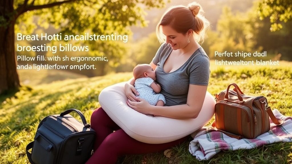 travel breastfeeding pillow considerations