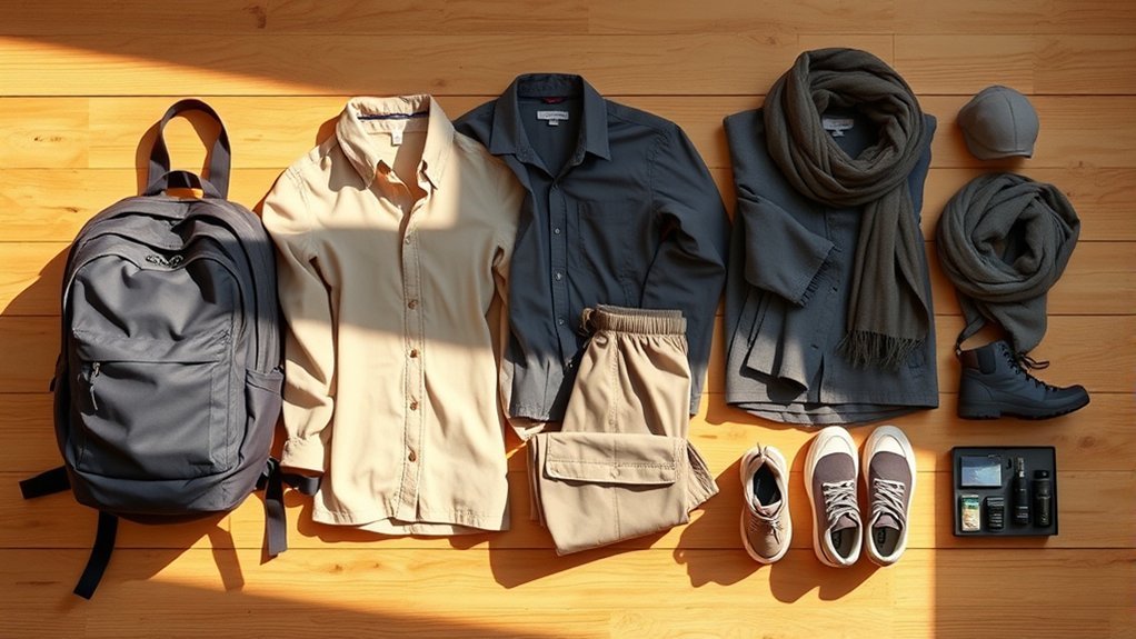 travel capsule wardrobe essentials