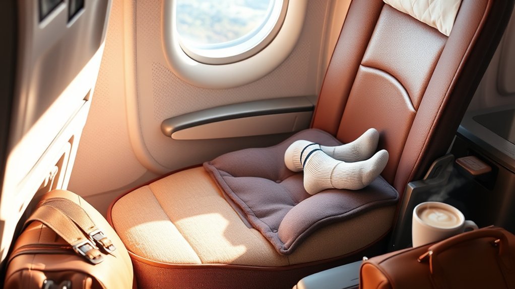 travel footrest pillow considerations