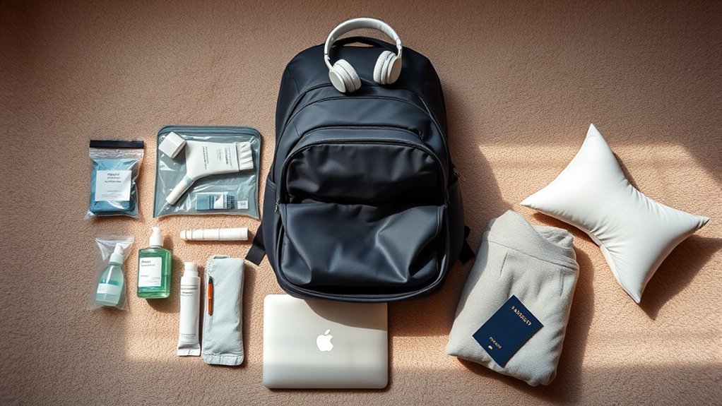 TSA Rules for Backpacks: Quick Guide & Helpful Tips Air-travel backpack packing checklist with documents, liquids, and electronics