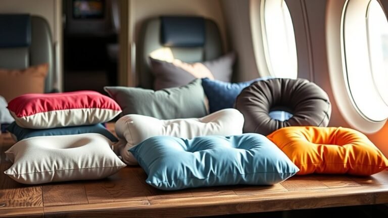 travel pillows for support