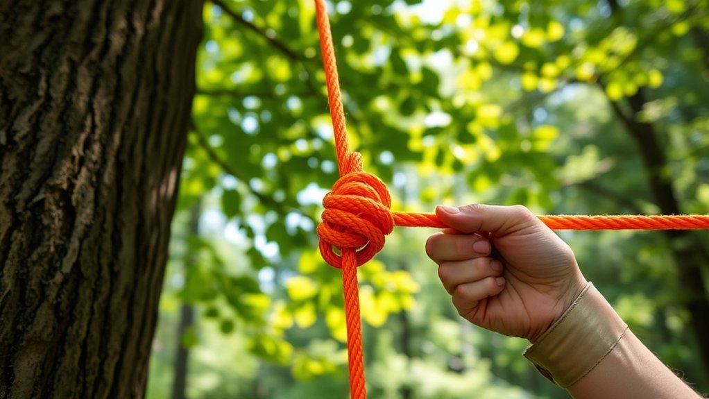trucker s hitch for secure loads