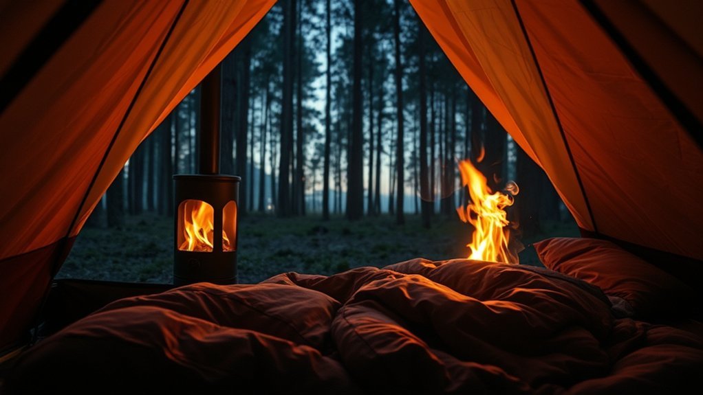 ultralight wood burner challenges