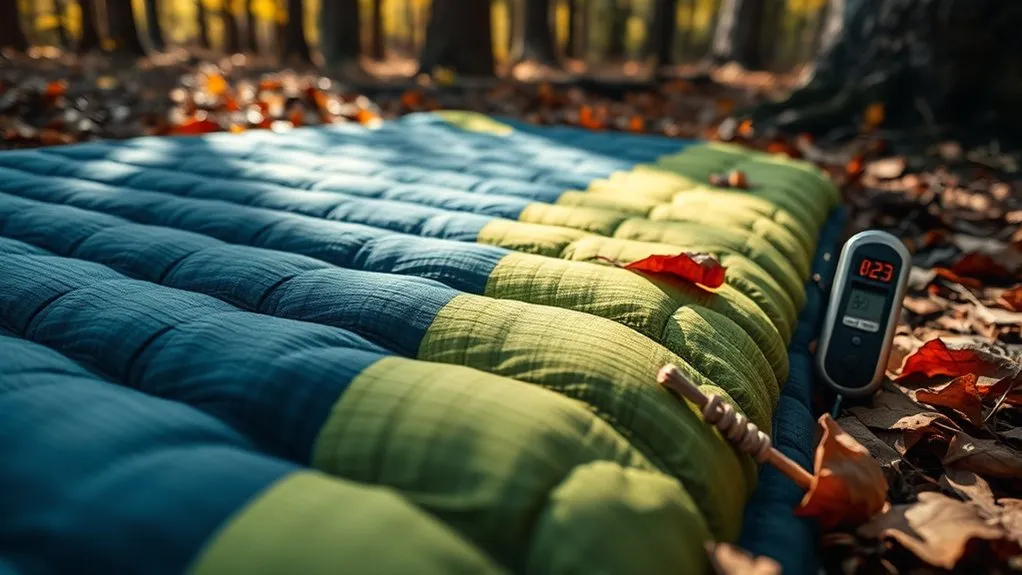 Sleeping Pad R-Value Explained: How Warm Is Warm Enough? Diagram explaining how sleeping pad R-value resists heat loss to the ground