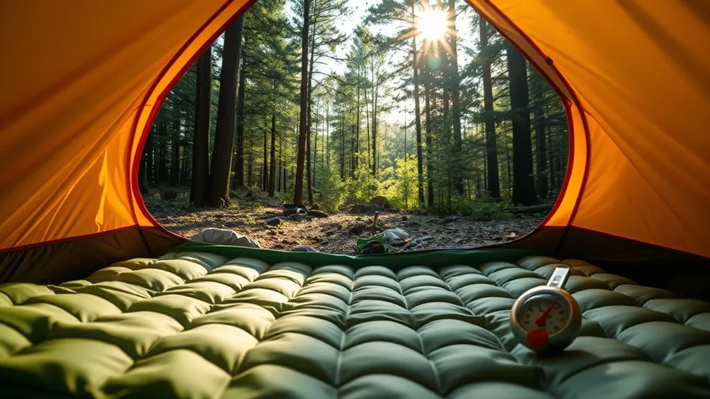 Sleeping Pad R-Value Explained: How Warm Is Warm Enough? Sleeping mat construction methods that contribute to insulation and R-value