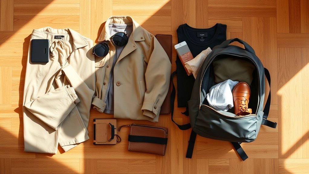 versatile clothing for travel