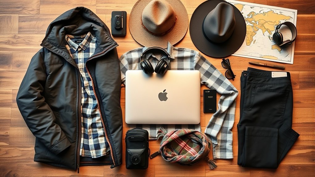 versatile travel clothing essentials