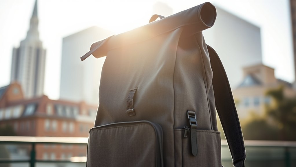 versatile waterproof roll top design