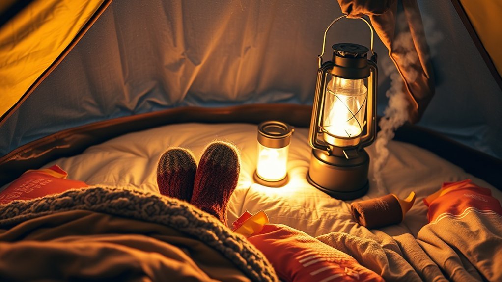 How to Keep Feet Warm While Sleeping in a Tent warm feet while sleeping