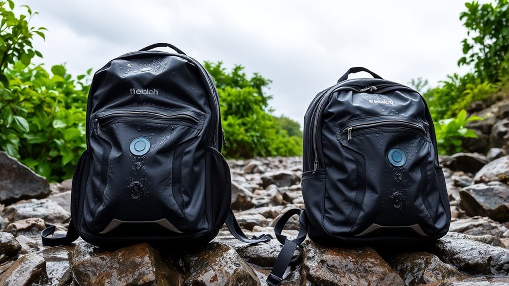 waterproof vs water resistant backpacks