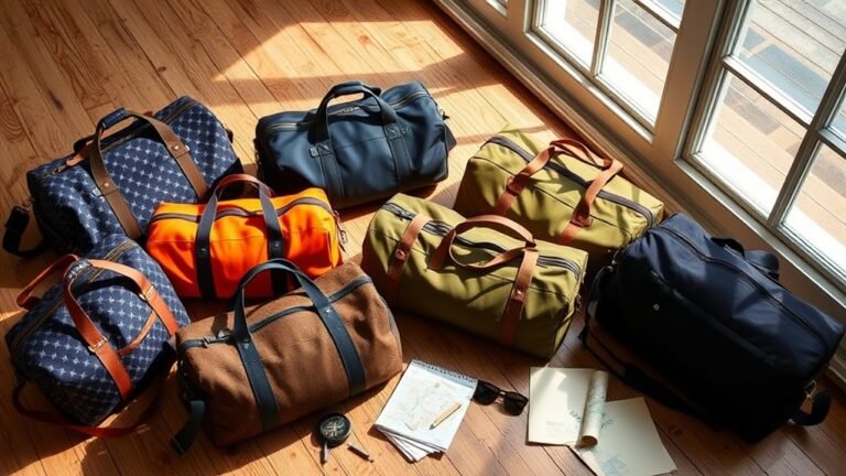 weekend trip duffel bags