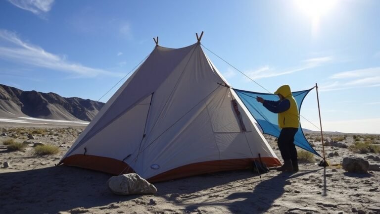 wind proof tent camping tips