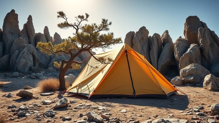 How to Camp in High Winds: Tent Anchoring and Site Choice wind resistant camping techniques