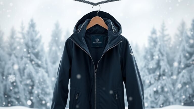 winter jacket with sleeves