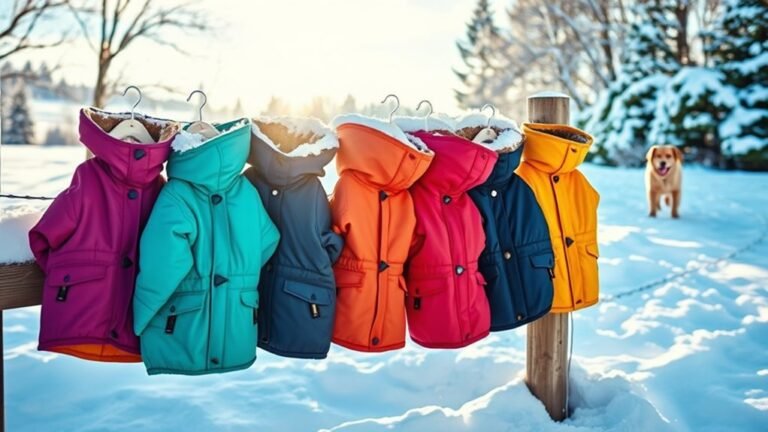 winter jackets for dog walking
