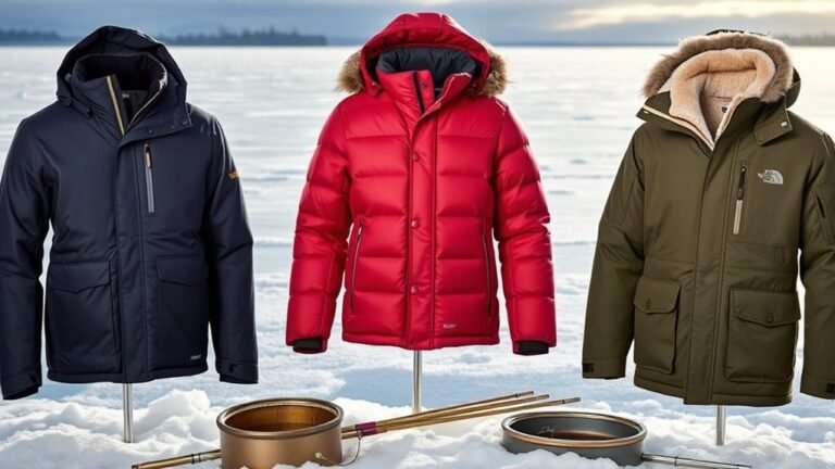 winter jackets for fishing