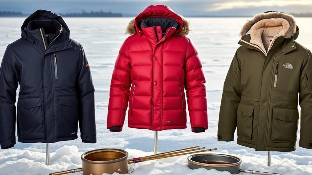 winter jackets for fishing