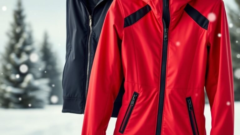 winter jackets with waterproof zippers