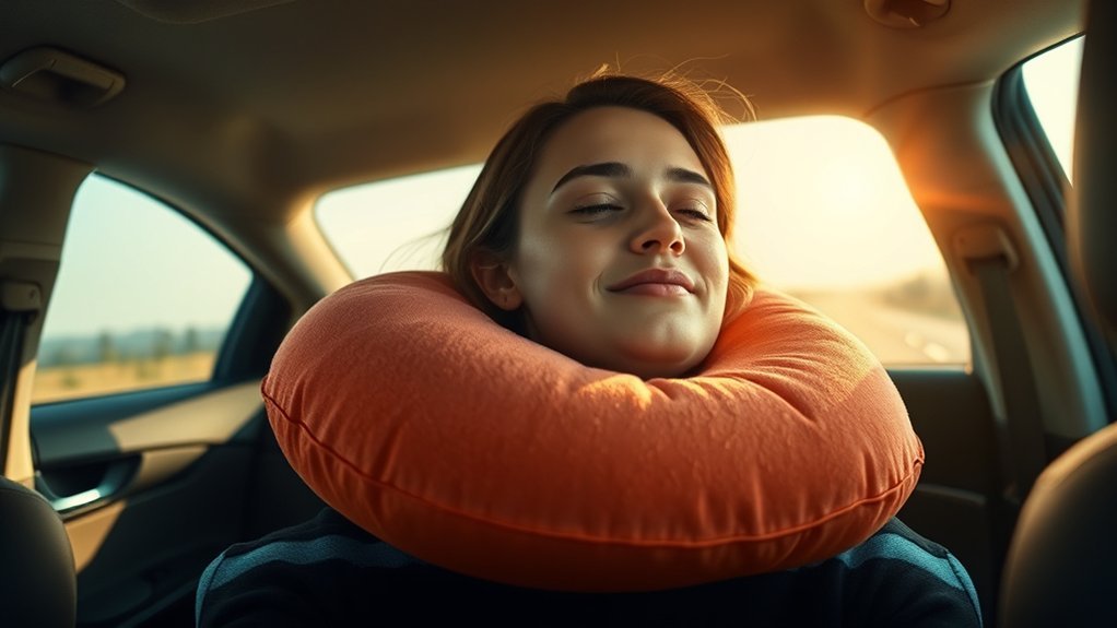 Travel Pillow Tips for Road Trips as a Passenger comfortable neck support essential