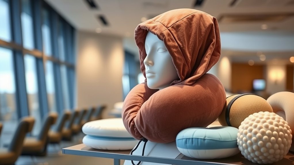 What Is a Travel Pillow With a Hood? Meaning, Types, and When to Use O comfortable portable travel accessory