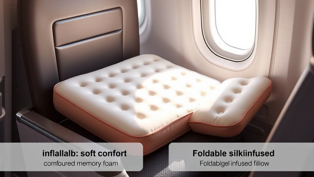 comfortable travel seat support