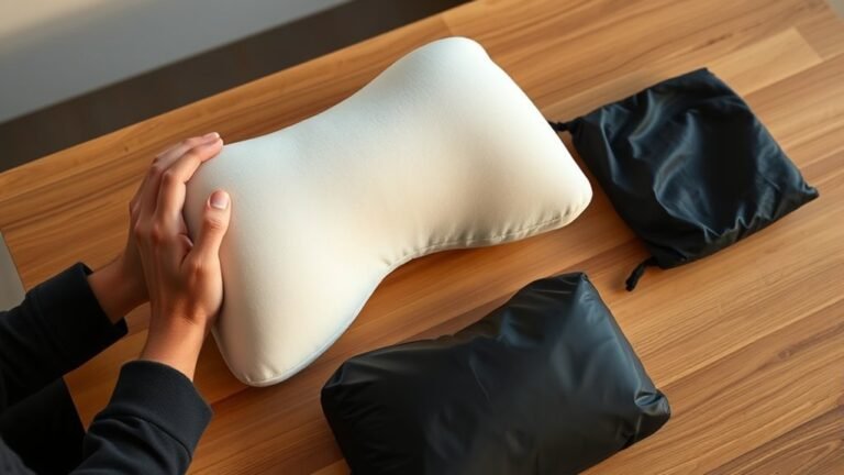 compressing memory foam safely