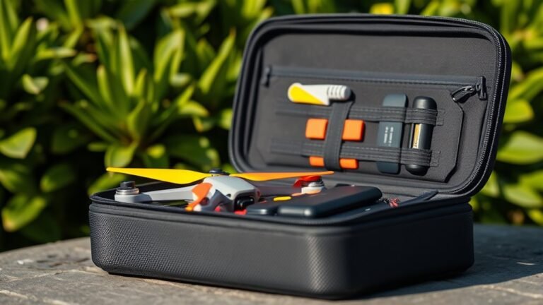 drone accessory organizer cases