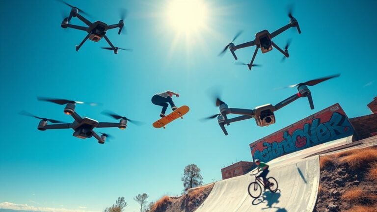 drones for action sports