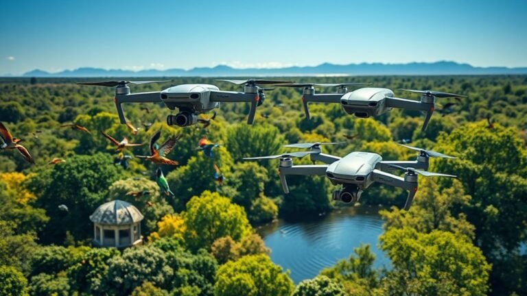 drones for bird watching