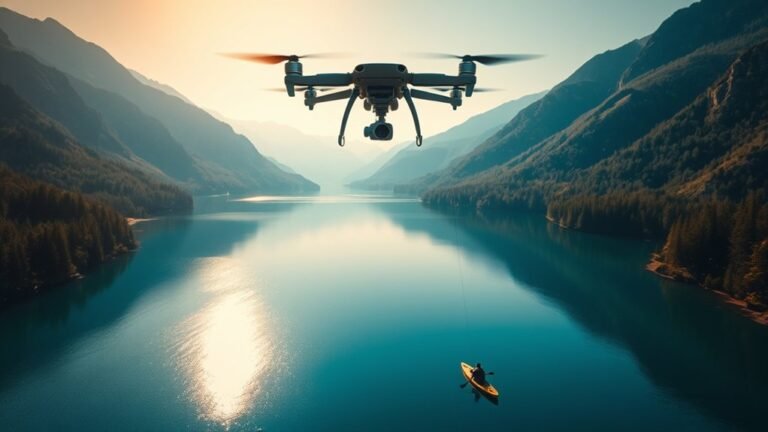 drones for fishing adventures