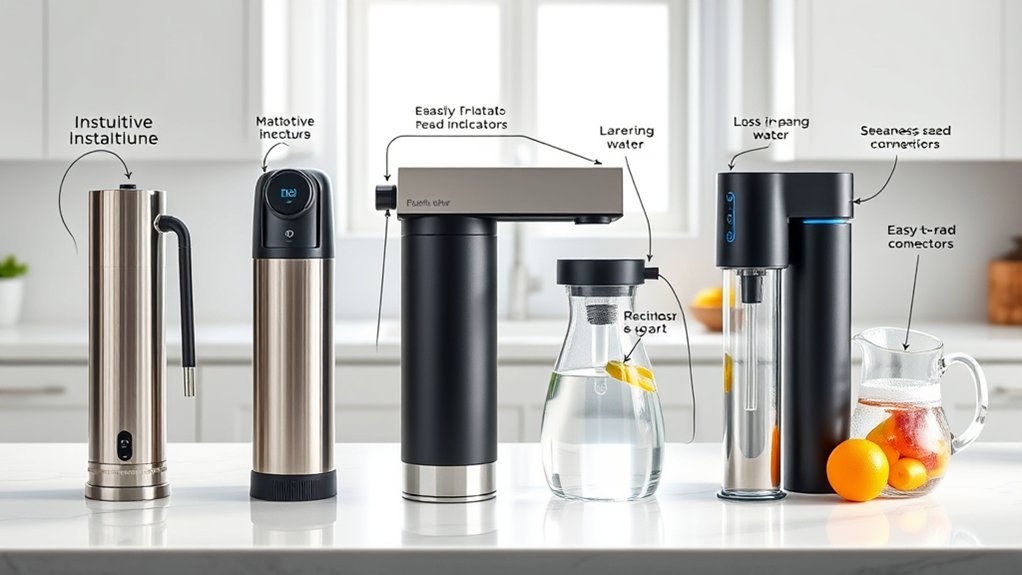 easy install water filters