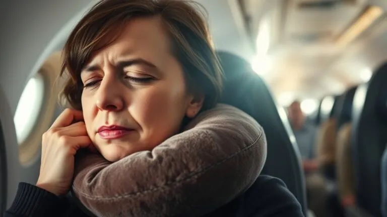 fix neck pain travel pillow