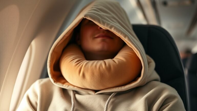 hoodie travel pillow technique