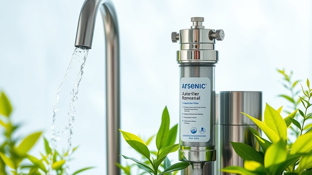 key factors for arsenic filtration
