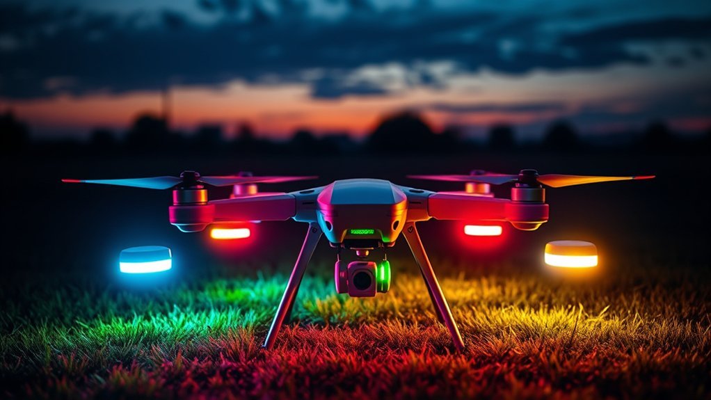 key factors for drone lights