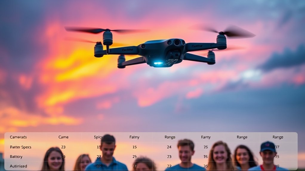 key factors for eachine drones