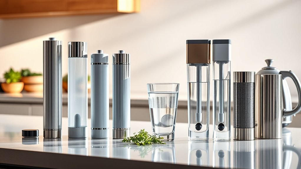 metallic taste water filters