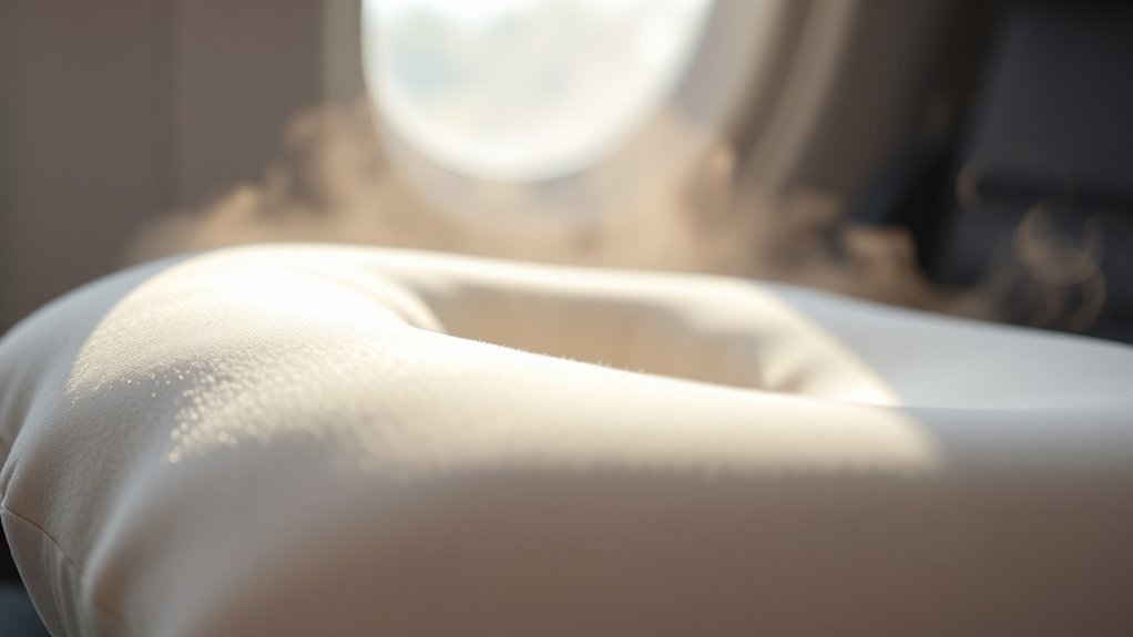 Travel Pillow Memory Foam Off-gassing Explained mitigate off gassing odors effectively