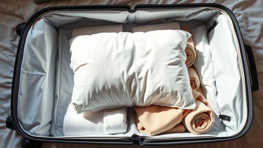 How to Pack a Travel Pillow to Save Space pack travel pillow efficiently