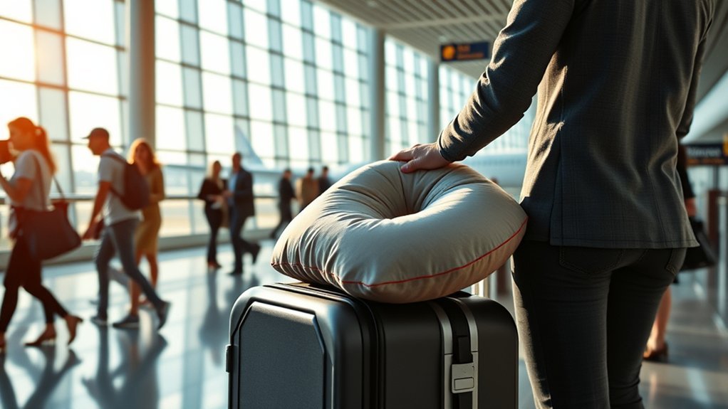 pack travel pillow smartly