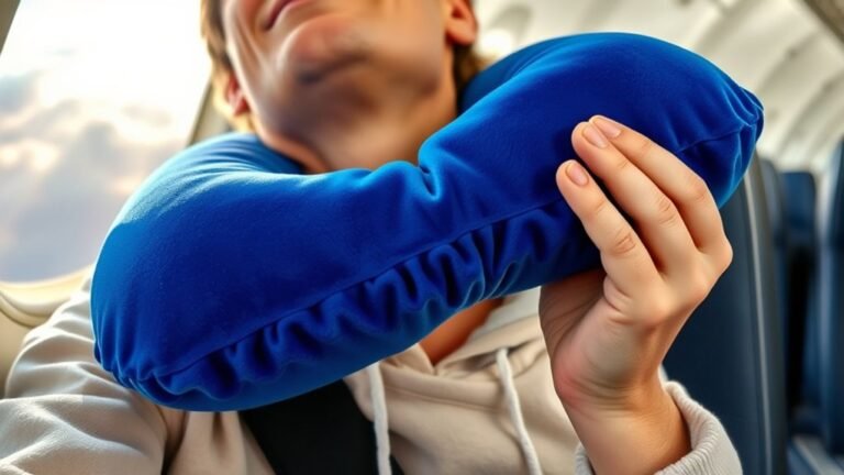 Travel Pillow Slipping Off Your Neck How to Stop It prevent travel pillow slippage